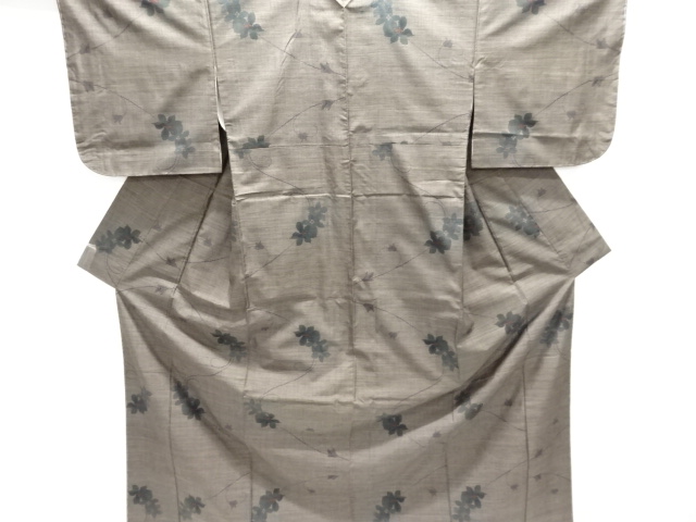 Japanese Kimono / Tsumugi Omeshi Silk